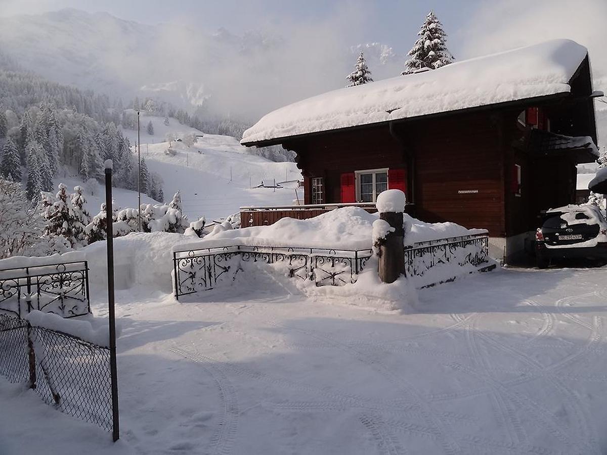 Apartment Chalet Spannortblick เอนเกลเบิร์ก ภายนอก รูปภาพ